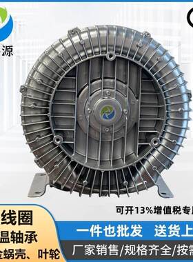 零售2RB830H27380V7.5KW大流量旋涡气泵蔬菜气泡清洗机风机