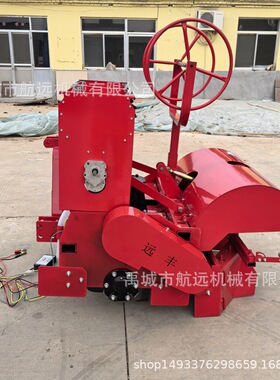 红薯烤烟起垄覆膜机 旋耕起垄覆膜铺滴灌带一体机 膜上喷土防风刮