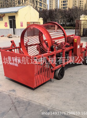 滚筒残膜回收机价格 0.8米1.1米1.3米宽的废旧地膜根茬捡拾清理机
