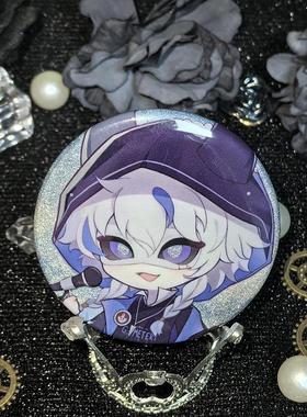 守夜人伊塔库亚辰空Q版银葱双闪吧唧双闪徽章蚀日者阶下囚隐形人