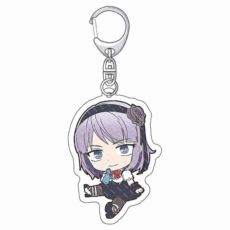 粗点心战争钥匙扣 鹿田九 枝垂萤 鹿田洋 远藤沙耶 豆 亚克力挂件