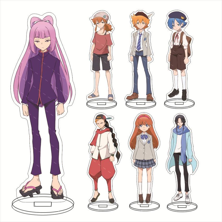 仙魔大战 亚克力大立牌 大和 牛若 杰克 菲尼克斯 不动亚克力摆件