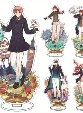 黑塔利亚 Axis Powers大立牌王耀瓦尔加斯琼斯波诺佛瓦亚克力摆件