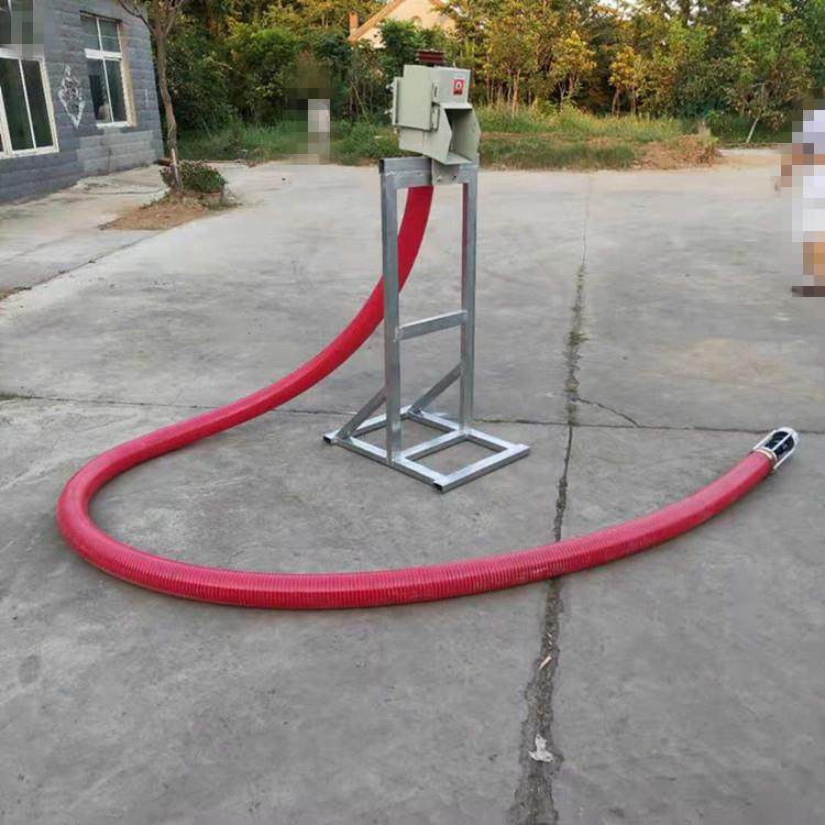 大产量流动性好小麦上料机移动装车谷子螺旋式提升设备沙子吸料