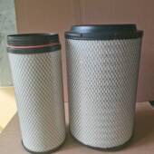 K2841空气滤芯适配豪沃336重卡解放J6陕汽德龙滤清器滤卡车专用