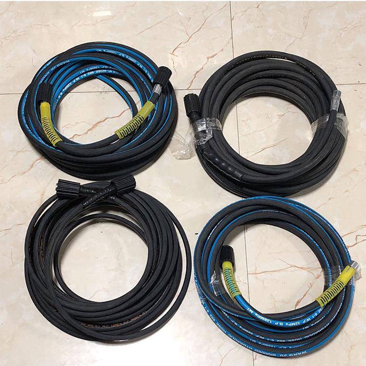 洗车水管高压清洗机配件380/55包布管钢丝管