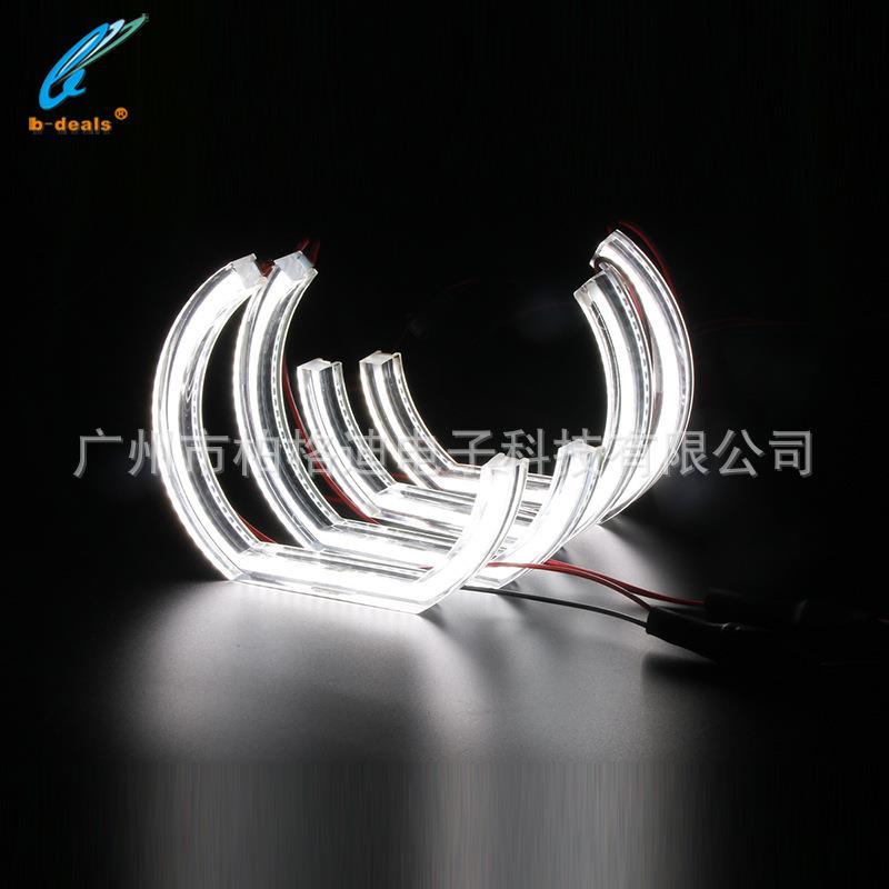 LED水晶C型亚克力天使眼适用宝马E90E87E92F10F30