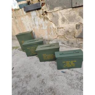 出口北约弹药箱户外防水防爆密封工具铁箱摩改边箱防潮收纳手提箱