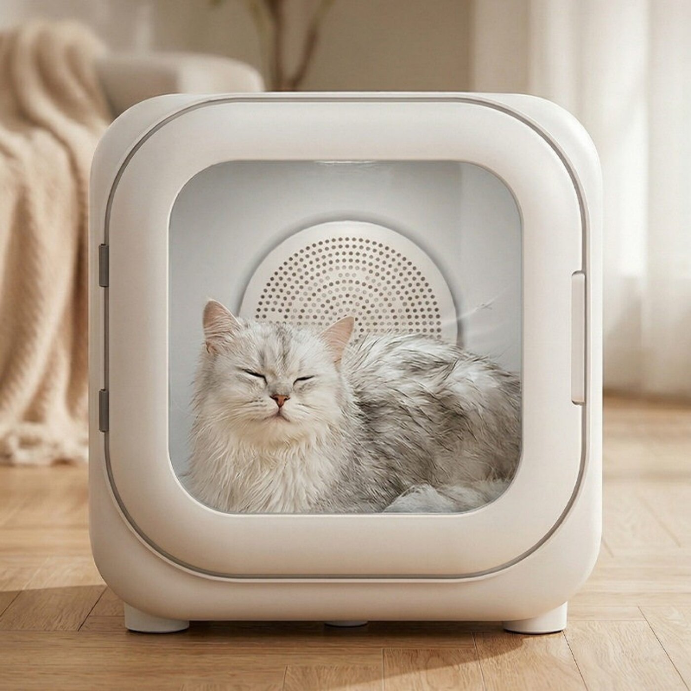 猫咪狗狗静音吹风机智能自动负离子护毛臭氧杀菌恒温宠物烘干箱