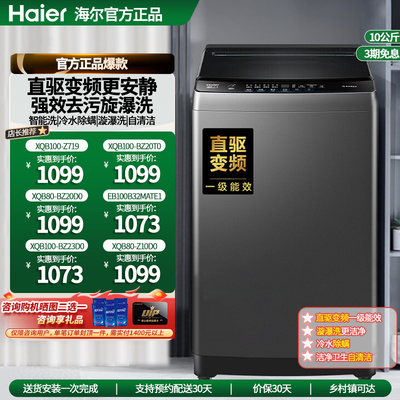 海尔波轮变频10公斤全自动洗衣机