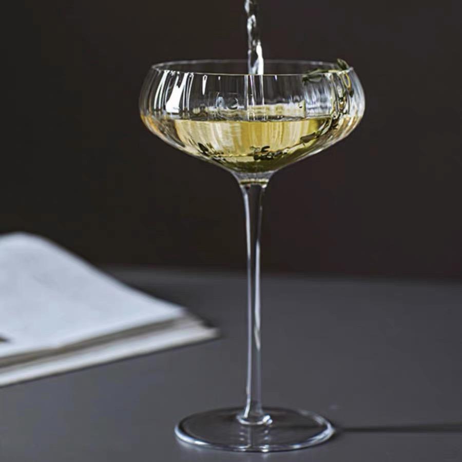 酒吧商店个性创意高脚鸡尾酒杯