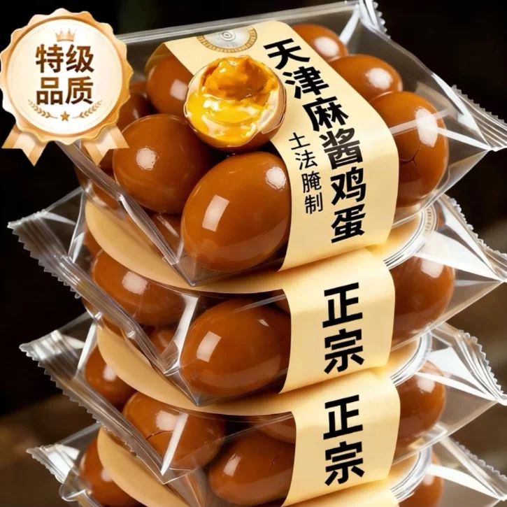 农科院正宗天津蓟县麻酱鸡蛋