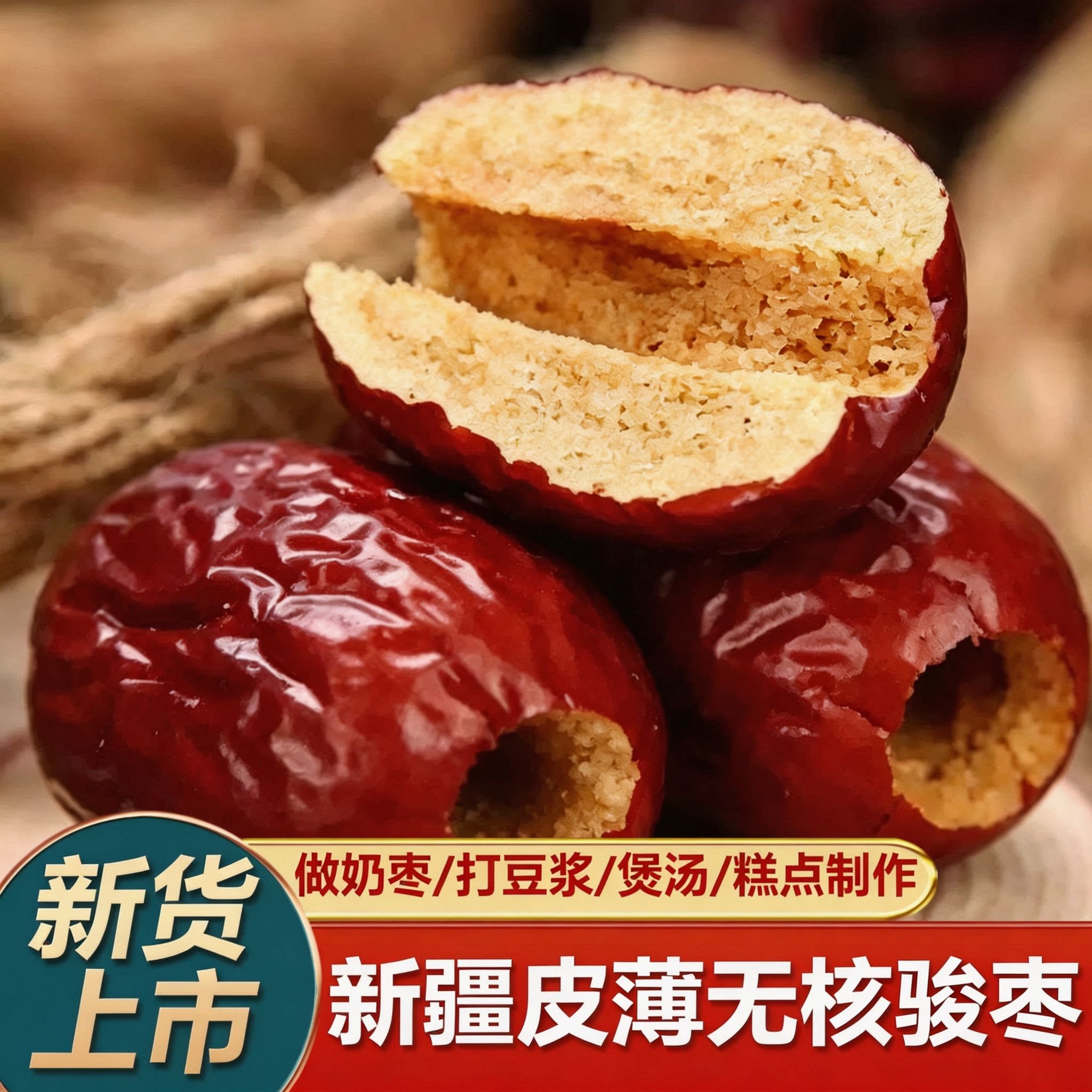 产地直发正宗新疆无核骏枣