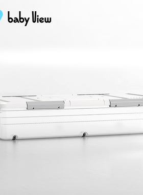 Babyview床底收纳箱扁平抽屉式衣服被子整理储物箱子床下收纳盒