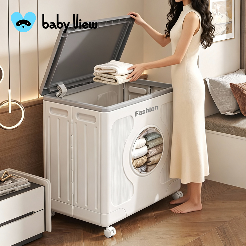 Babyview衣服收纳箱大容量超大家用专用衣物被子整理箱折叠储物柜,收纳整理,收纳箱,淘宝优惠券,粉丝福利购,淘宝优惠卷