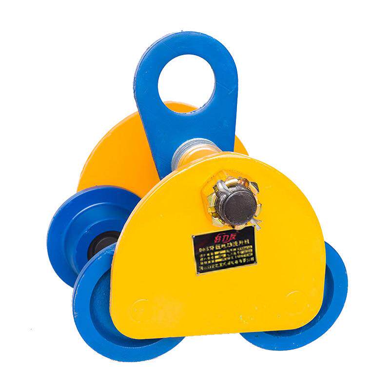 单轨小车手推跑车手拉跑车手推单轨行车猫头吊厂家手动葫芦