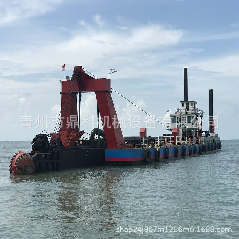 大型挖泥船鼎科河道清淤船河湖水库码头吹填造地