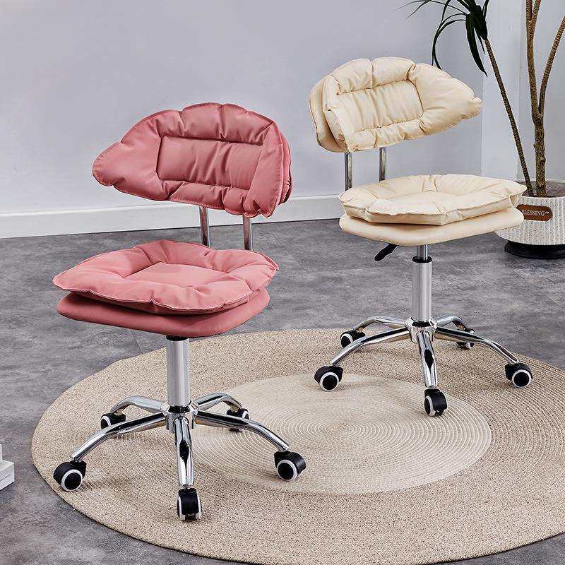 简约家用电脑椅子靠背软包书桌椅学生宿舍寝室凳子升降旋转办公椅