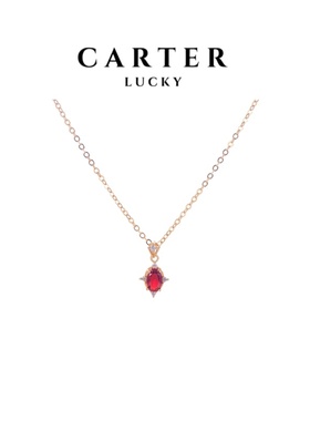 法式复古金胭玺项链送女友小众