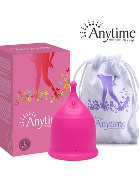 Anytime加大号月经杯偏软款医用级硅胶月事杯大中小三个容量可选