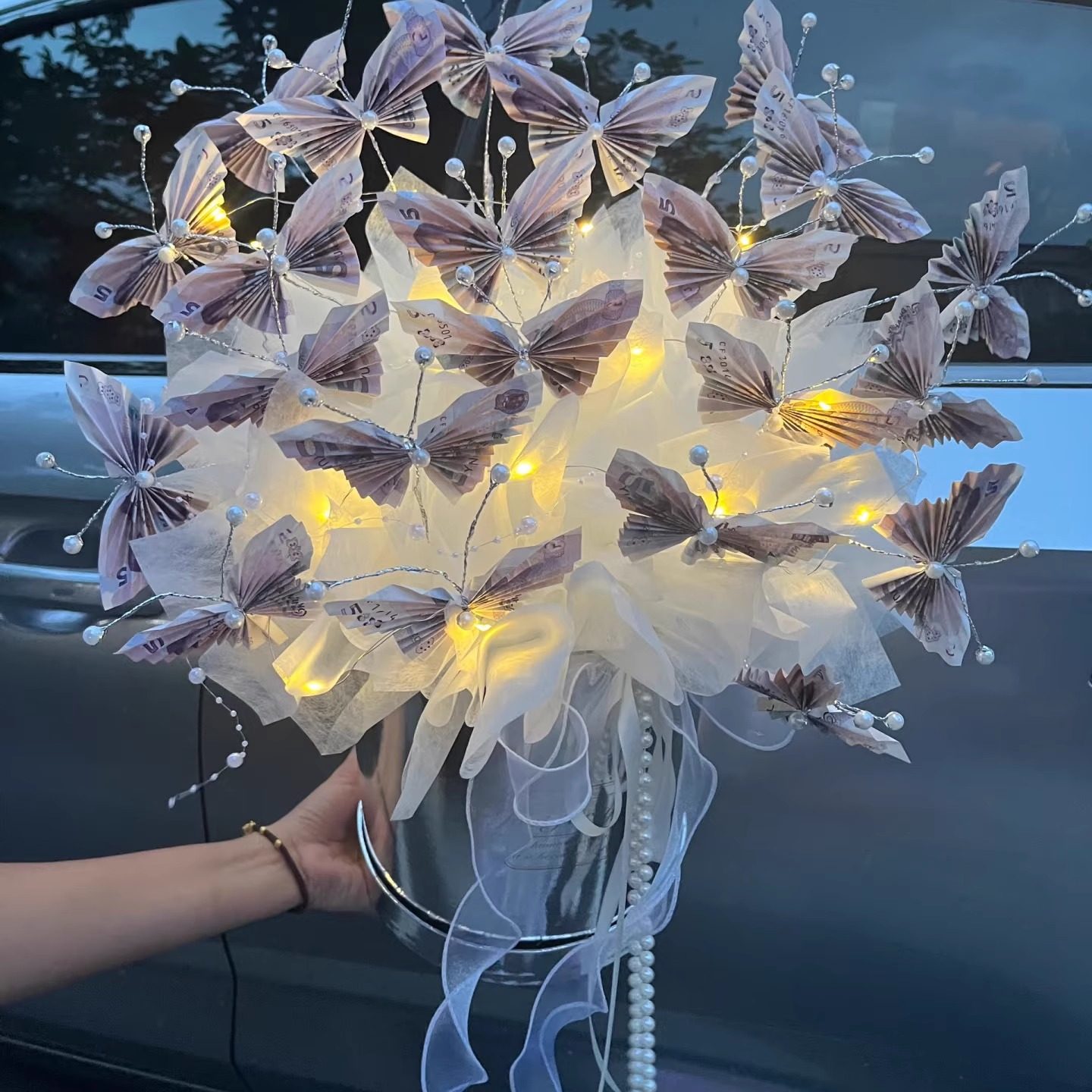 蝴蝶有钱花diy材料 抱抱桶花束手工自制创意生日送男女友闺蜜礼物,节庆用品/礼品,创意礼盒/礼品套组,淘宝优惠券,粉丝福利购,淘宝优惠卷