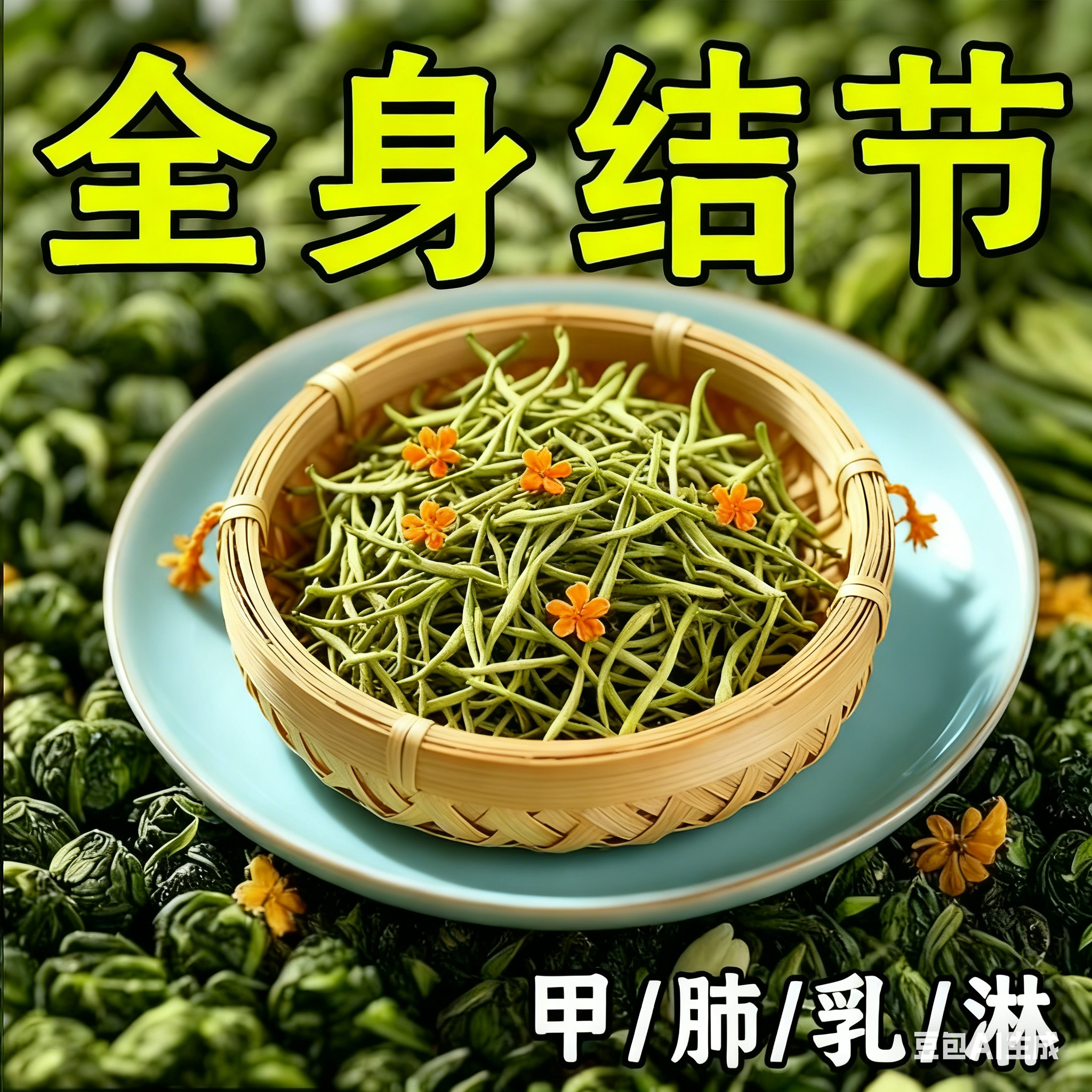 【老方子】全身结节夏枯草猫爪草陈皮搭蒲公英结汤玉米须养生茶