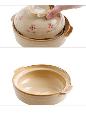 Soup Pot Crock Pot Casserole Ceramic Saucepan Soup Pot High