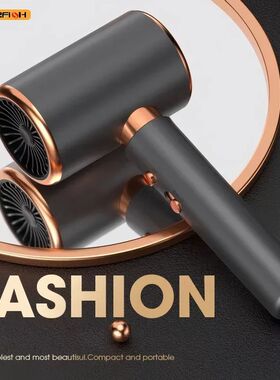 HOMEFISH 2000W Salon Hair Dryer with Hot/Cold Air Brush Nega