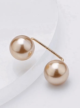 5/10PCS Safety Pins Pearl Non Slip Brooches For Clothing Wa