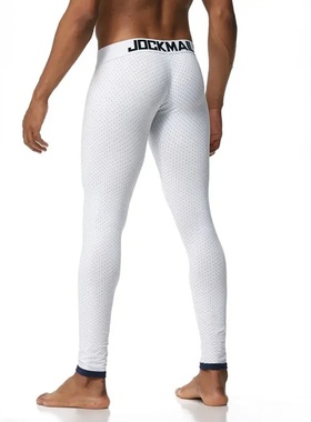 JOCKMAIL Brand Men Long Johns Cotton Sexy Dots leggings The