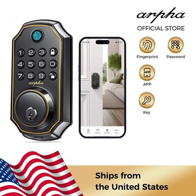 Arpha D280 Keyless Entry Door Lock 5-in-1 Smart Fingerprint