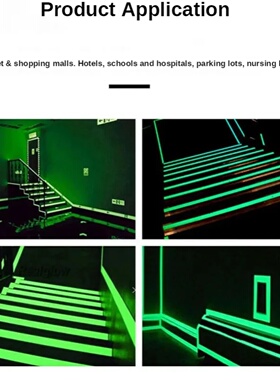Luminous Tape 3/5/10M Green Self-adhesive Tape Night Vision