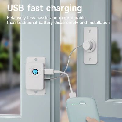 Fingerprint refrigerator locks Keyless operation drawer lock