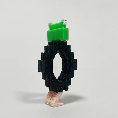 3D Printed 67 Brainrot Figure Miniature Car Desktop Home De