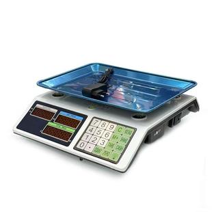 982款 电子秤商用称重精准台秤摆摊用卖菜家用计价厨房水果40KG