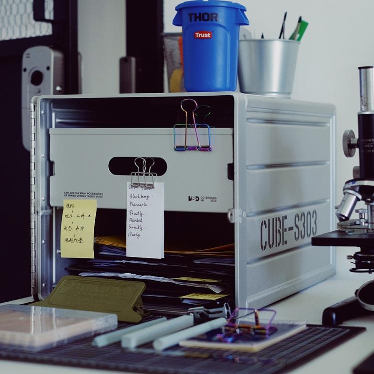 文件柜资料整理航空箱金属储物抽屉带锁移动凳子办公室桌下收纳柜