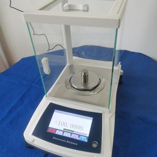 FA2104T触摸屏万分之一电子分析天平FA2204T线性四点校准电子天