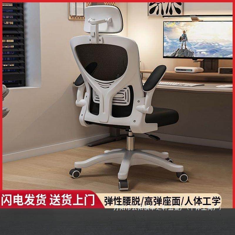 电脑椅久坐家用办公椅职员宿舍电竞座椅人体工学学习椅书