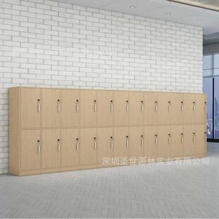 财务文件收纳柜档案木质柜办公室资料柜带锁员工更衣储物柜工具柜