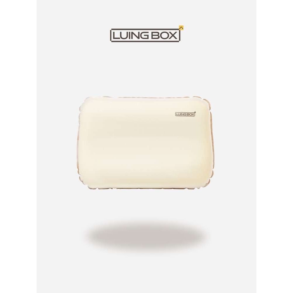 Luingbox露营盒子户外充气枕头旅行枕坐车神器抱枕趴睡枕午休折叠