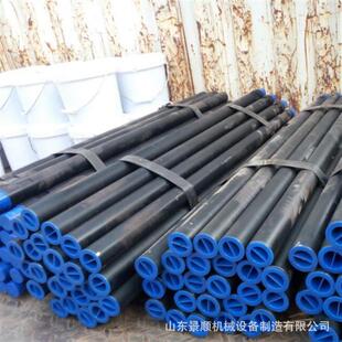 煤矿φ42圆钻杆探水探瓦斯φ50地质钻杆地质勘探刻槽/肋骨钻杆