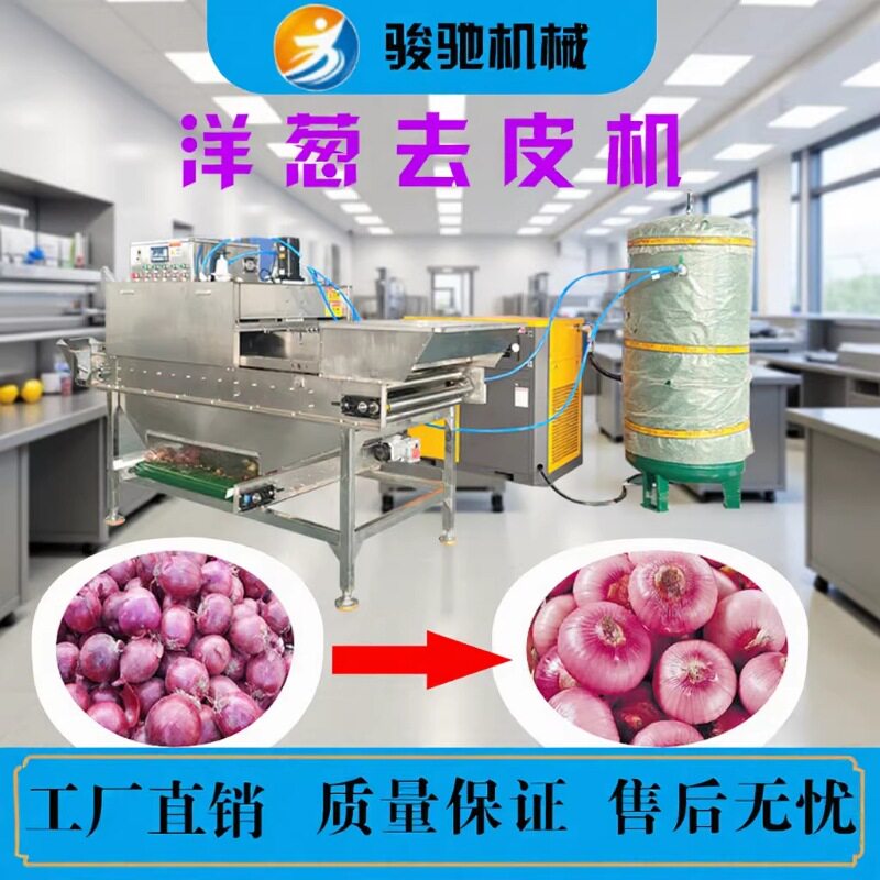 全自动高压气流洋葱去皮机