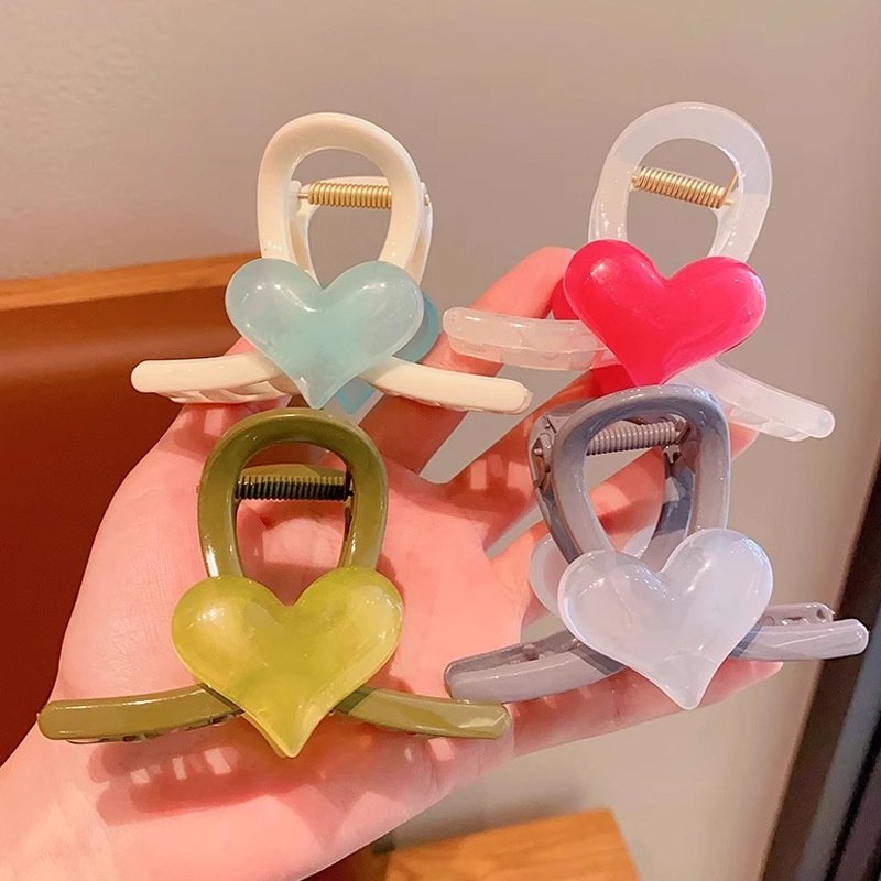 2025新款宝宝爱心鲨鱼夹头饰发夹女童盘发发夹儿童头饰夹子防滑,饰品/流行首饰/时尚饰品新,民族风发饰,淘宝优惠券,粉丝福利购,淘宝优惠卷