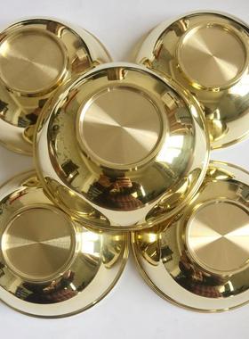 厂家直销纯铜碗饭碗铜器体内缺铜补铜纯铜餐具供水杯