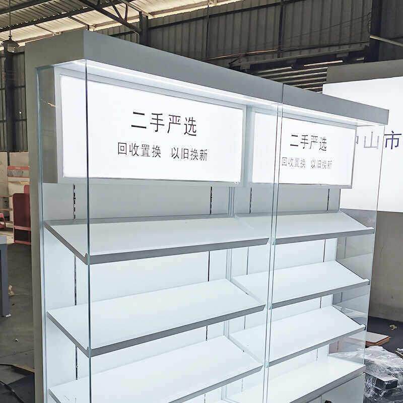 手机展示柜配件柜体验台手机柜台产品展示架陈列架定制可移动