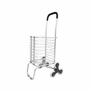 购物车买菜超市家用可折叠手拉车便携铝合金老人爬楼小推车小拉车