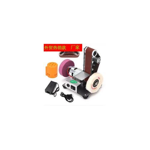 适配跨境热销款 帆船型小型立式 木工工具套装 砂带机磨刀机电动