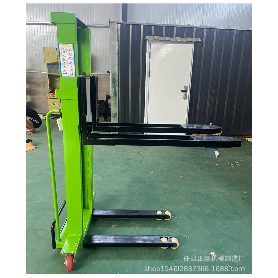 随车叉车电动装卸货神器自动升高液压搬运升降1吨便携式堆高车