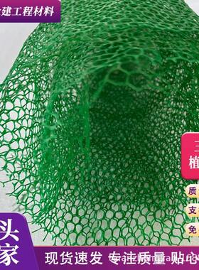 聚乙烯三维植被网EM2 EM3 园林绿化护坡用三维复合绿色土工网