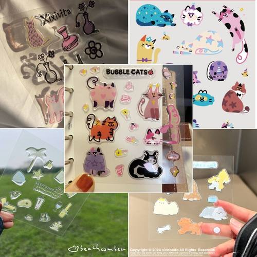 小红书同款diy可爱ins果冻贴纸